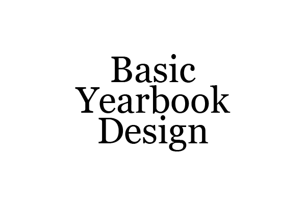 Basic Yearbook Design