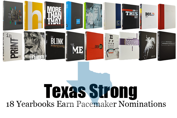 18 Texas Yearbooks Earn Pacemaker Nominations