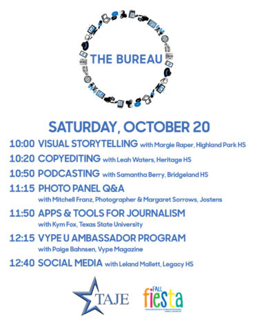 The Bureau Schedule (Saturday)