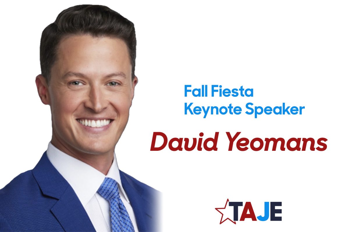 TAJE announces David Yeomans as this year’s Fall Fiesta Keynote Speaker